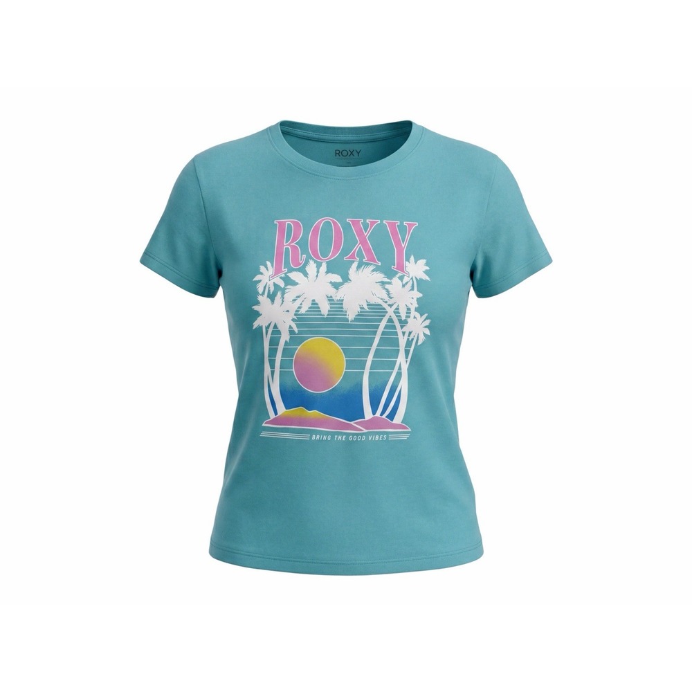 Colorful Roxy Youth Girls M(8-10) T Shirt, Surf Company